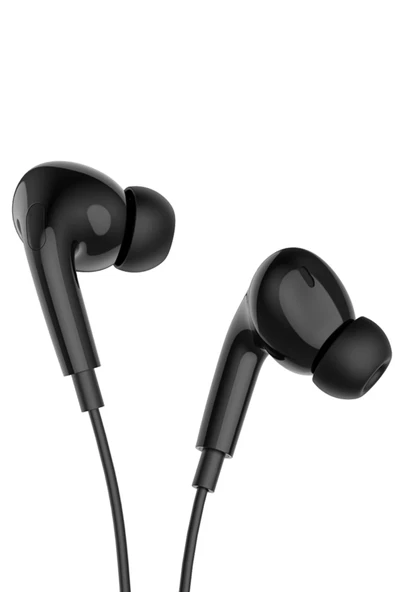 Hoco. M111 Pro Lightning Dijital Mikrofonlu Kablolu Kulaklık - Siyah ürün görseli 1