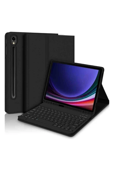 Galaxy Tab S9 / S9 FE Uyumlu 10.9" Klavyeli Tablet Kılıfı ürün görseli 1