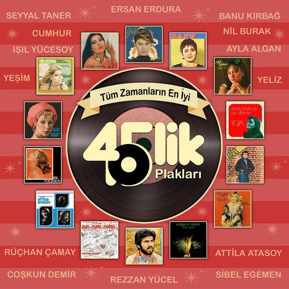Tüm Zamanların En İyi 45'lik Plakları - Plak ürün görseli 1
