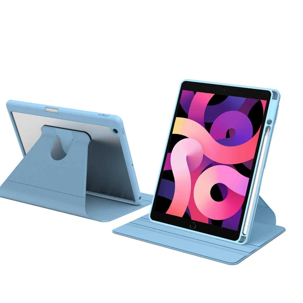 Apple iPad 10.2 2021 (9.Nesil) 360° Dönebilen Standlı Nayn Kılıf ürün görseli 1