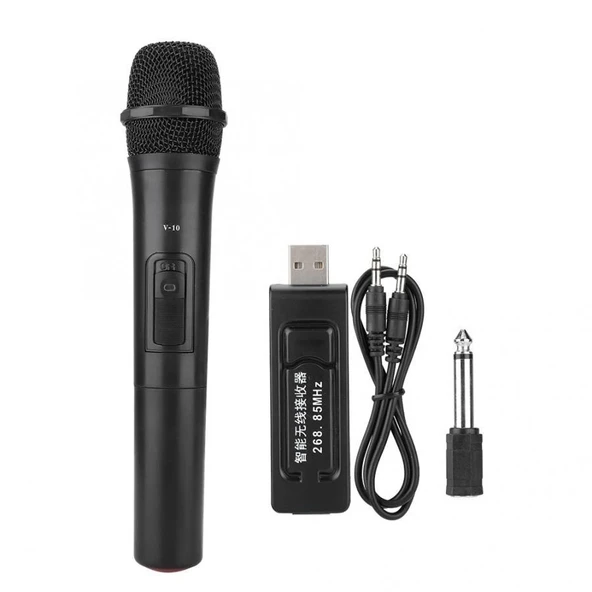 DailyTech Evrensel Vhf Profesyonel Kablosuz Mikrofon - Resim 6