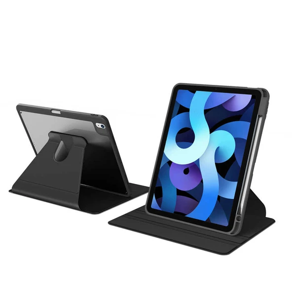 Apple iPad Air 10.9 2020 4.Nesil 360 Dönebilen Standlı Nayn Kılıf ürün görseli 1