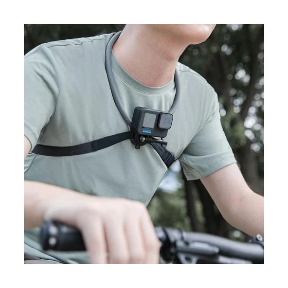 Pgytech Caplock™ Action Camera Neck Mount Max - Resim 3