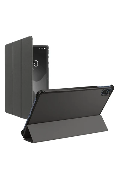 Fuchsia Honor Pad 8 Uyumlu Akıllı Kılıf PU Deri Standlı Tablet Kılıfı ürün görseli 1
