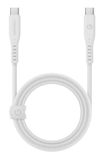 Flow 1.5M 240W Type-C to Type-C PD Hızlı Şarj Kablo - Beyaz ürün görseli 1
