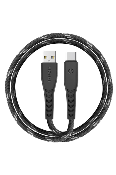 NyloFlex USB 2.0 1.5M 5A USB to Type-C Hızlı Şarj Kablo - Siyah ürün görseli 1