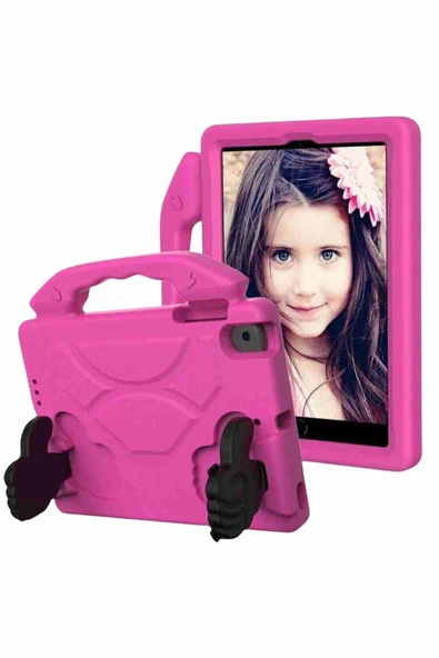 Fuchsia iPad 10. Nesil Uyumlu 10.9 inç Eğlenceli Yumuşak Standlı Like Tablet Kılıfı ürün görseli 1