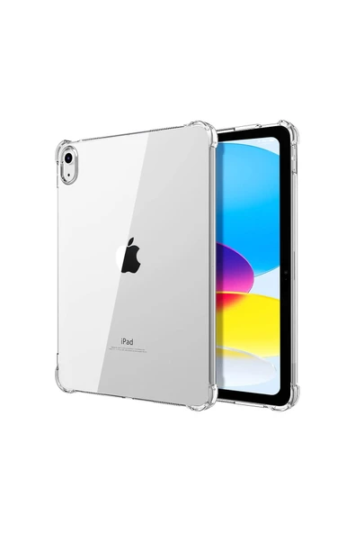 iPad 2022 10.9 inç  (10.nesil) Uyumlu Fuchsia Anti Şeffaf  Kılıf ürün görseli 1