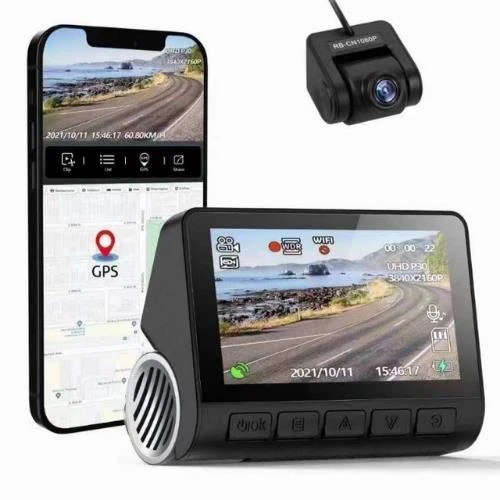 TECHSMART GHK-1093 4K UHD ARAÇ KAMERA GPS + WIFI ürün görseli 1