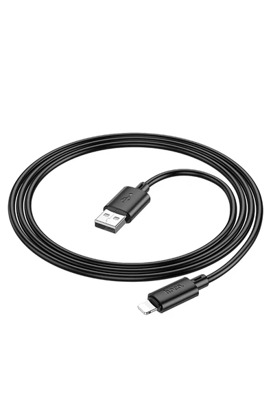 Hoco. X88 1M USB to Lightning Şarj Data Kablosu - Siyah - Resim 11