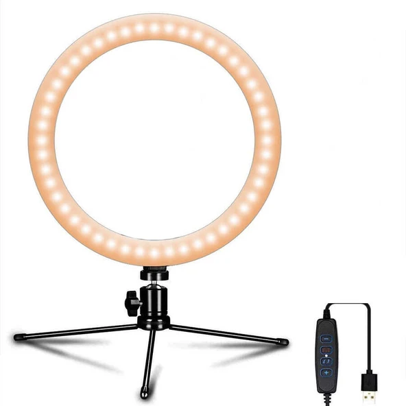 Fuchsia CT-001 Işıklı Tripod Ring Light - Resim 4