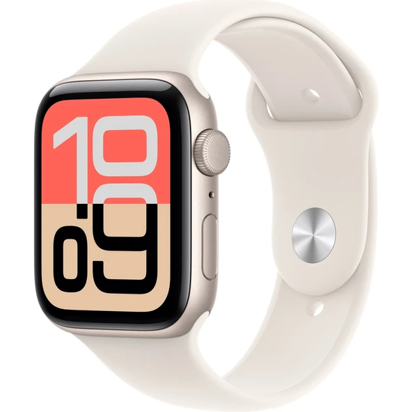 Apple Watch Se 3 Gps, 40 mm Yıldız ışığı Alüminyum kasa ve Yıldız ışığı Spor kordon - s/m ürün görseli 1