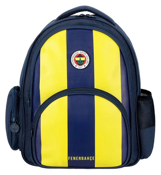 Fenerbahçe Lisanslı Efsane Çocuk Desenli Erkek Çocuk Okul Çantası - Üç Bölmeli - 25756 ürün görseli 1