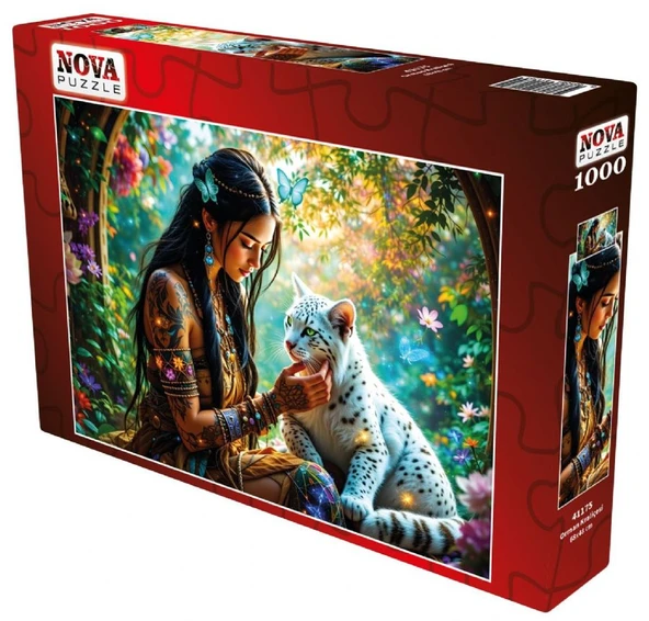 Nova Puzzle 1000 Parça Orman Kraliçesi Puzzle - Resim 2