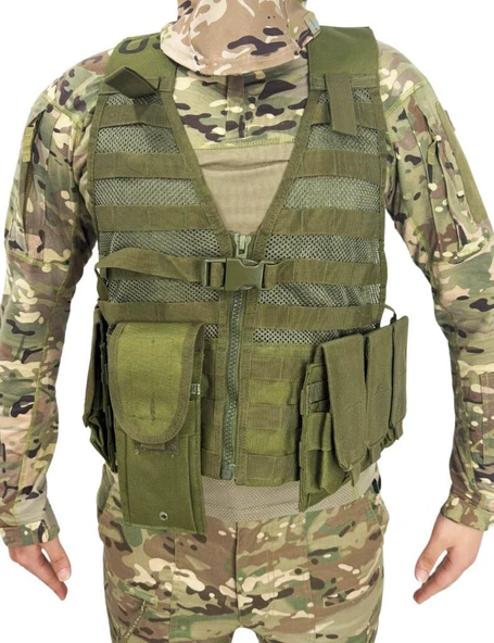 HÜCUM YELEĞİ FERMUARLI STANDART ürün görseli 1