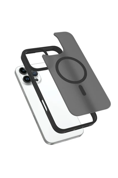 iPhone 12 Jota Magsafe Kapak - Lila - Resim 6