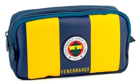 Fenerbahçe Efsane Çubuklu Suni Deri Kalem Çantası/Kalemlik - 25759 ürün görseli 1