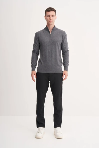 Cazador Premium CoursPoun Slim Fit Yarım Balıkçı Kazak-33250 ürün görseli 1