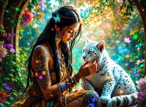 Nova Puzzle 1000 Parça Orman Kraliçesi Puzzle ürün görseli 1