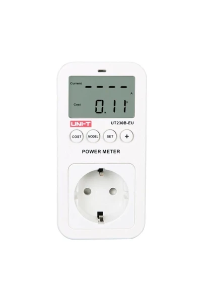 UNİ-T UT-230B-EU Priz Tipi Wattmetre Enerji Sarfiyatı Ölçüm Cihazı ürün görseli 1