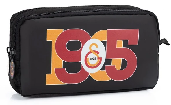 Galatasaray 1905 Suni Deri Siyah Kalem Çantası - 25546 ürün görseli 1
