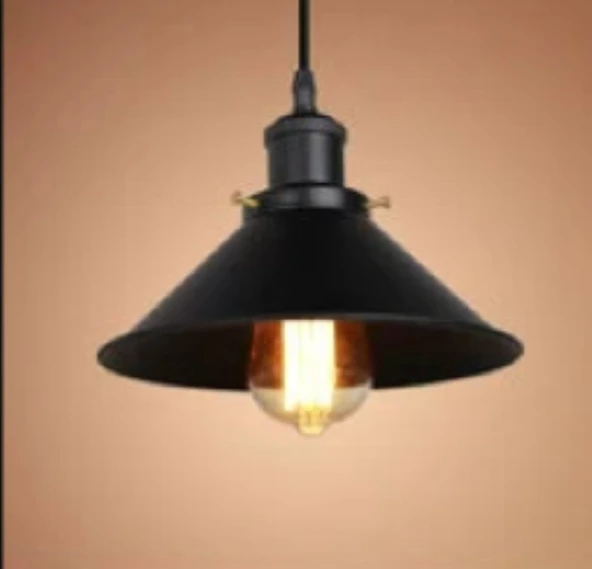 RİOLİGHT RETRO TEKLİ METAL SARKIT AVİZE - Resim 2