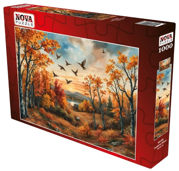 Nova Puzzle 1000 Parça Sonbahar Rüyası Puzzle - Resim 2