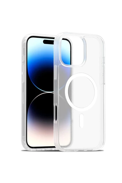 iPhone 16 Pro Jota Magneticsafe Kapak - Şeffaf - Resim 2