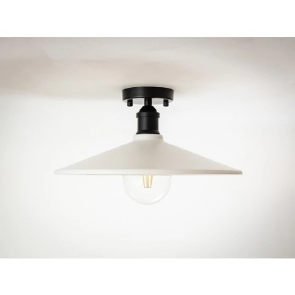 RİOLİGHT RETRO TEKLİ METAL PLOFONYER AVİZE ÇAP:38CM ürün görseli 1
