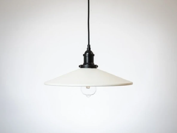RİOLİGHT RETRO TEKLİ METAL SARKIT AVİZE ŞAPKA ÇAPI: 38CM ürün görseli 1