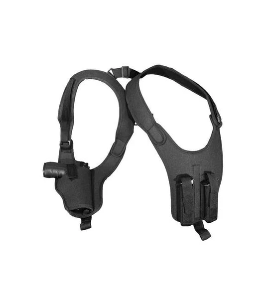 Single Sword Tactical Koltuk Altı Tabanca Kılıfı Çift Taraflı Siyah ürün görseli 1