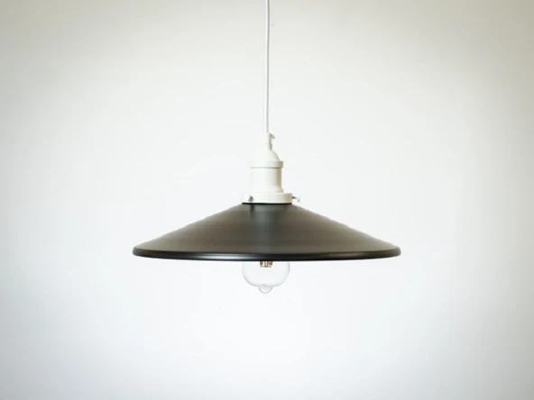 RİOLİGHT RETRO TEKLİ METAL SARKIT AVİZE ŞAPKA ÇAPI: 38CM ürün görseli 1