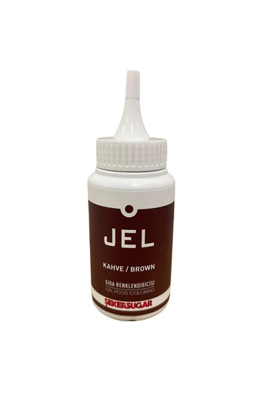 KAHVERENGİ JEL GIDA RENKLENDİRİCİSİ 150 Gr. ürün görseli 1