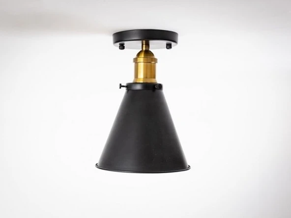 RİOLİGHT RETRO TEKLİ METAL PLOFONYER AVİZE ürün görseli 1