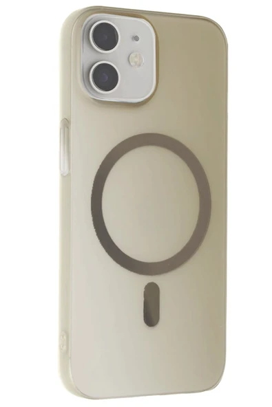 Fuchsia iPhone 11 ile Uyumlu Tuna PC Slim Kablosuz Şarj Özellikli Kapak - Titan Gri ürün görseli 1