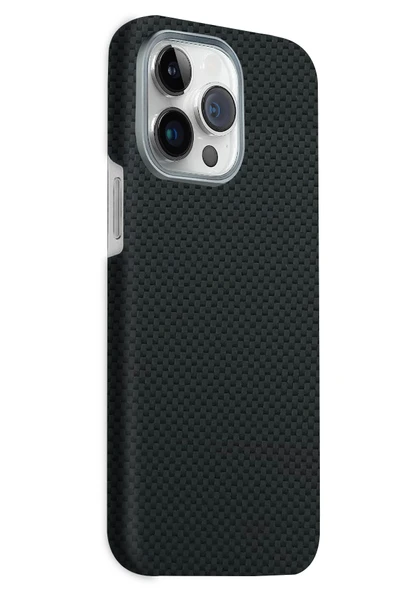 Fuchsia iPhone 15 Pro Max ile Uyumlu Volt Kablosuz Şarj Özellikli Kapak - Siyah 2 ürün görseli 1