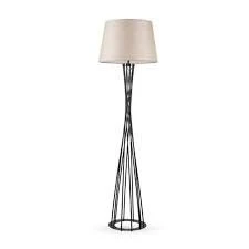 RİOLİGHT RETRO SİYAH METAL LAMBADER KREM BAŞLIK ÇAP: 45CM ürün görseli 1