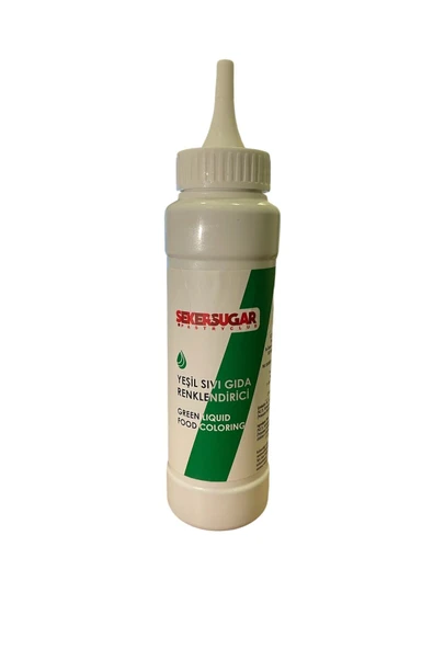 Yeşil sıvı gıda renklendiricisi 250 ml ürün görseli 1