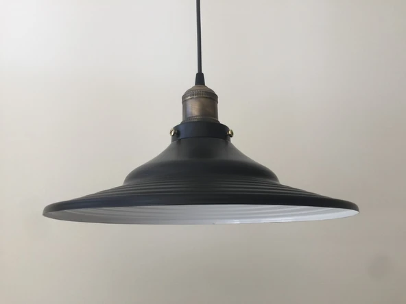 RİOLİGHT RETRO METAL SARKIT AVİZE RUSTİK TEKLİ AVİZE ÇAP: 36 CM ürün görseli 1