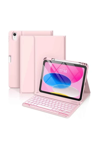 iPad Air 11 Uyumlu 4/5/6 Nesil M2/M3 2025 Klavyeli Tablet Kılıfı ürün görseli 1