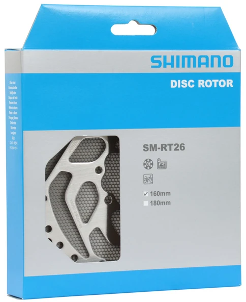 Shimano SM-RT26 180mm 6 Vida Rotor ESMRT26MP - Resim 3