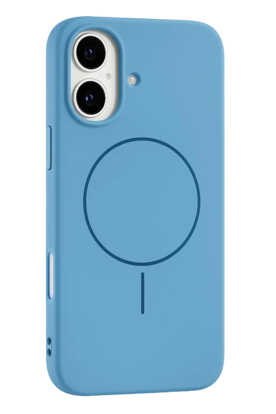 Fuchsia iPhone 17 ile Uyumlu Jully Kablosuz Şarj Özellikli Kapak - Mavi ürün görseli 1