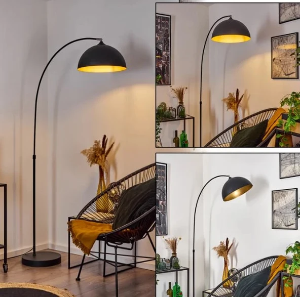 RİOLİGHT RETRO 2 RUSTİK MAFSALLI HAREKETLİ BAŞLIK METAL KÖŞE LAMBASI LAMBADER ürün görseli 1