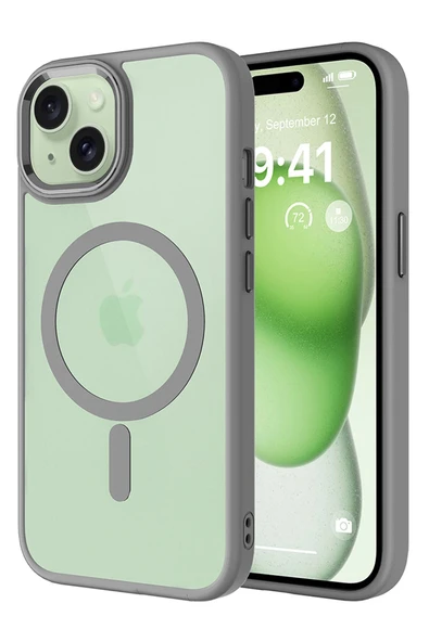 Apple iPhone 14 Terea Magsafe Kapak - Titan Gri ürün görseli 1