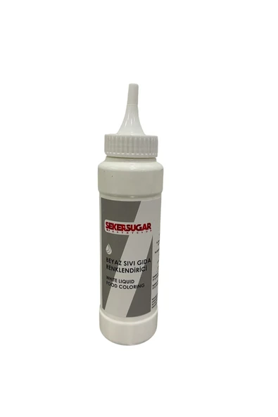 BEYAZ SIVI GIDA RENKLENDİRİCİSİ 250 ml ürün görseli 1