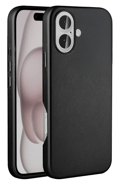 Fuchsia iPhone 16 ile Uyumlu HBC-242 Dividing Kablosuz Şarj Özellikli Kapak - Siyah ürün görseli 1