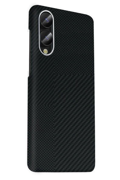 Fuchsia Samsung Galaxy S25 ile Uyumlu Edge Volt Kablosuz Şarj Özellikli Kapak - Siyah ürün görseli 1