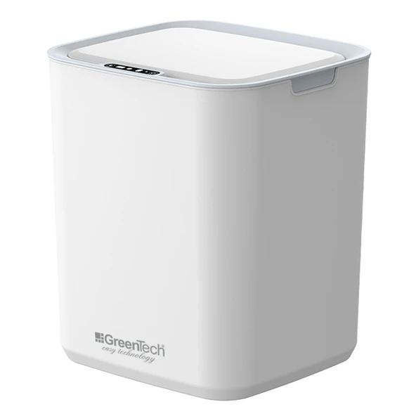 Greentech Sensörlü Şarjlı 22 Litre Çöp Kovası (Şarj Edilebilir Lityum Pilli) / GT-SC05B ürün görseli 1