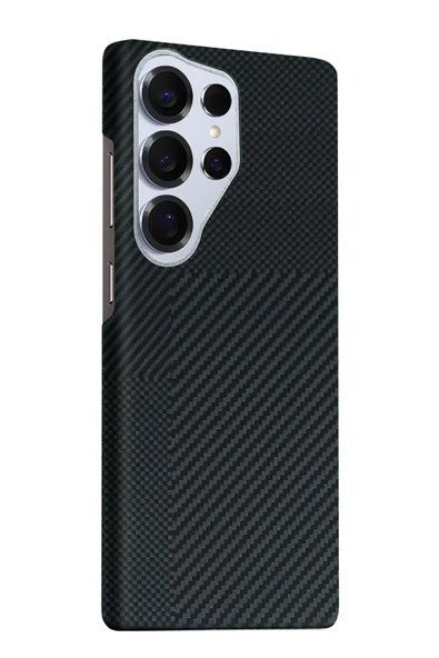 Fuchsia Samsung Galaxy S24 Ultra ile Uyumlu Volt Kablosuz Şarj Özellikli Kapak - Siyah ürün görseli 1