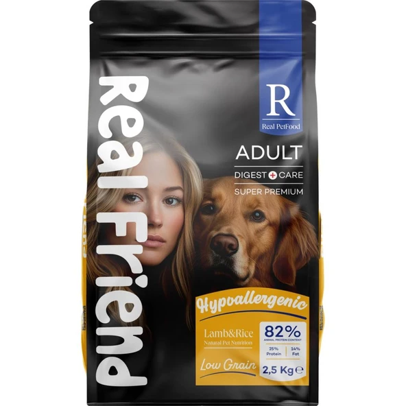 Real Friend Joint Care Hypoallergenic Dog Lamb&Rice 25/14 Köpek Maması 2,5 Kg ürün görseli 1